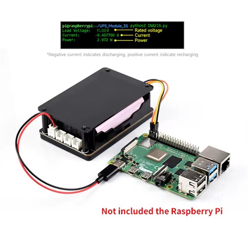 A96K-2X 라즈베리 파이 5용 UPS HAT, 18 - Raspberry Pi Uninterrupted Power Supply Ups 18650 리뷰 및 가격
