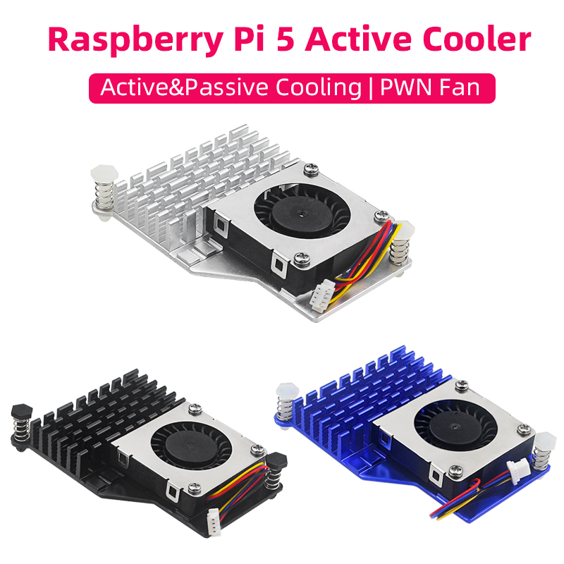라즈베리 파이 5 액티브 쿨러 알루미늄 방열판 PWM  - Raspberry Pi Water Cooling Kit 리뷰 및 가격