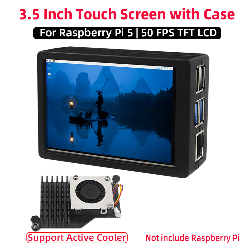 3.5인치 터치스크린 50Hz FPS 480*320 L - Argon One V3 M.2 Nvme Case 리뷰 및 가격